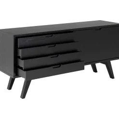 mutoni scandi Sideboard Upsala Schwarz 160> Sideboards