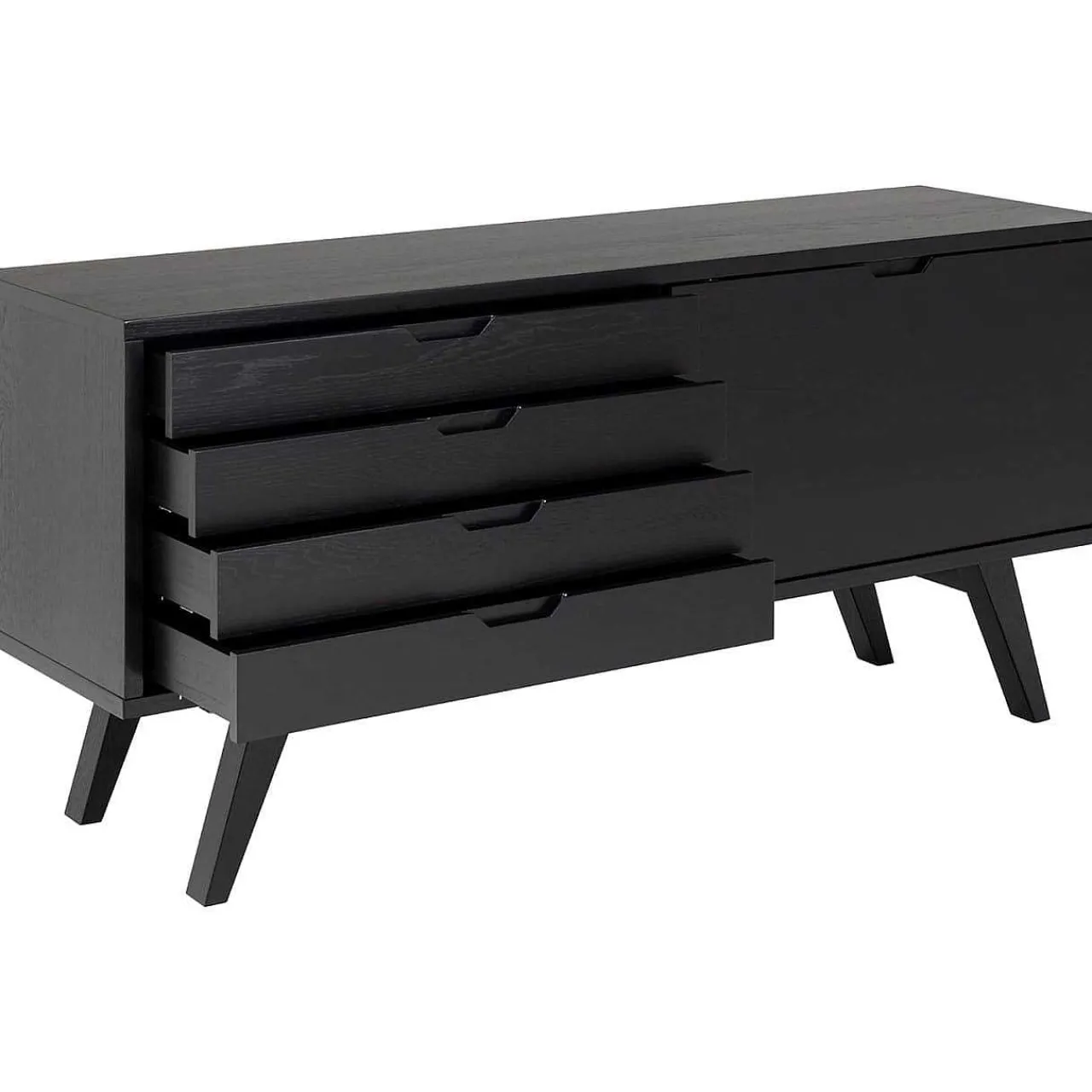 mutoni scandi Sideboard Upsala Schwarz 160> Sideboards