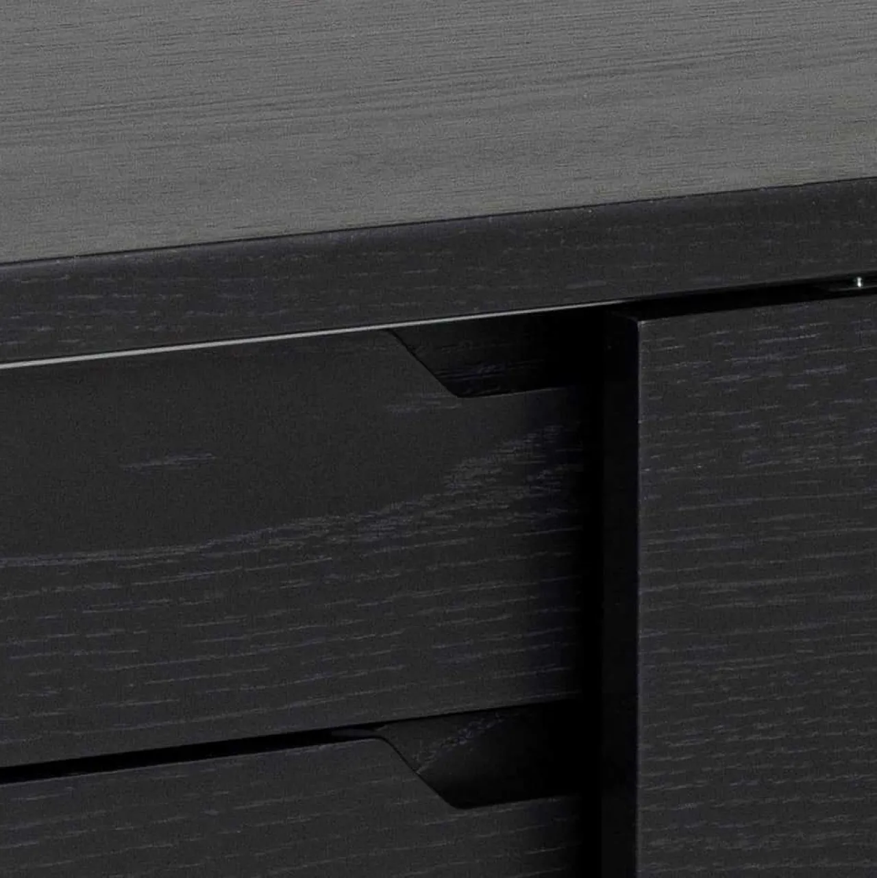 mutoni scandi Sideboard Upsala Schwarz 160> Sideboards