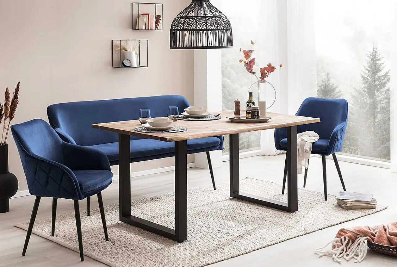 mutoni casual Sitzbank Oramix Blau 160X61> Bänke