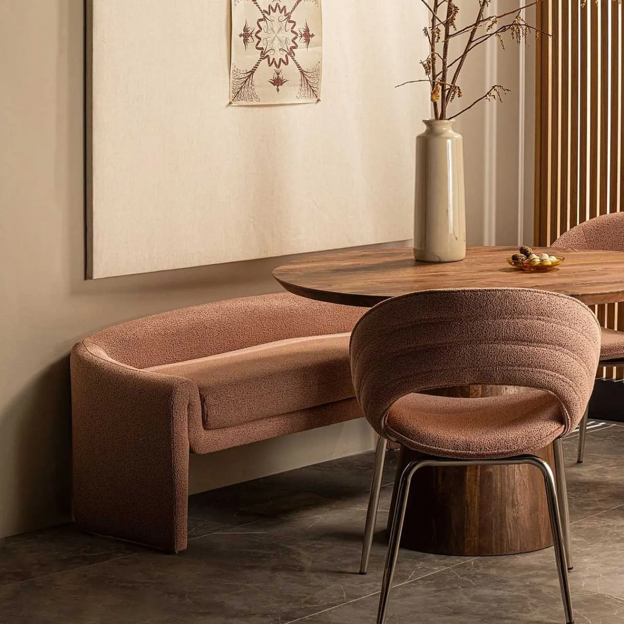 mutoni living Sitzbank Zone Rose Dust> Bänke