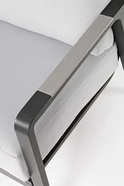 mutoni lifestyle Sitzgruppe Antares Anthrazit (4-Tlg)> Gartenlounge