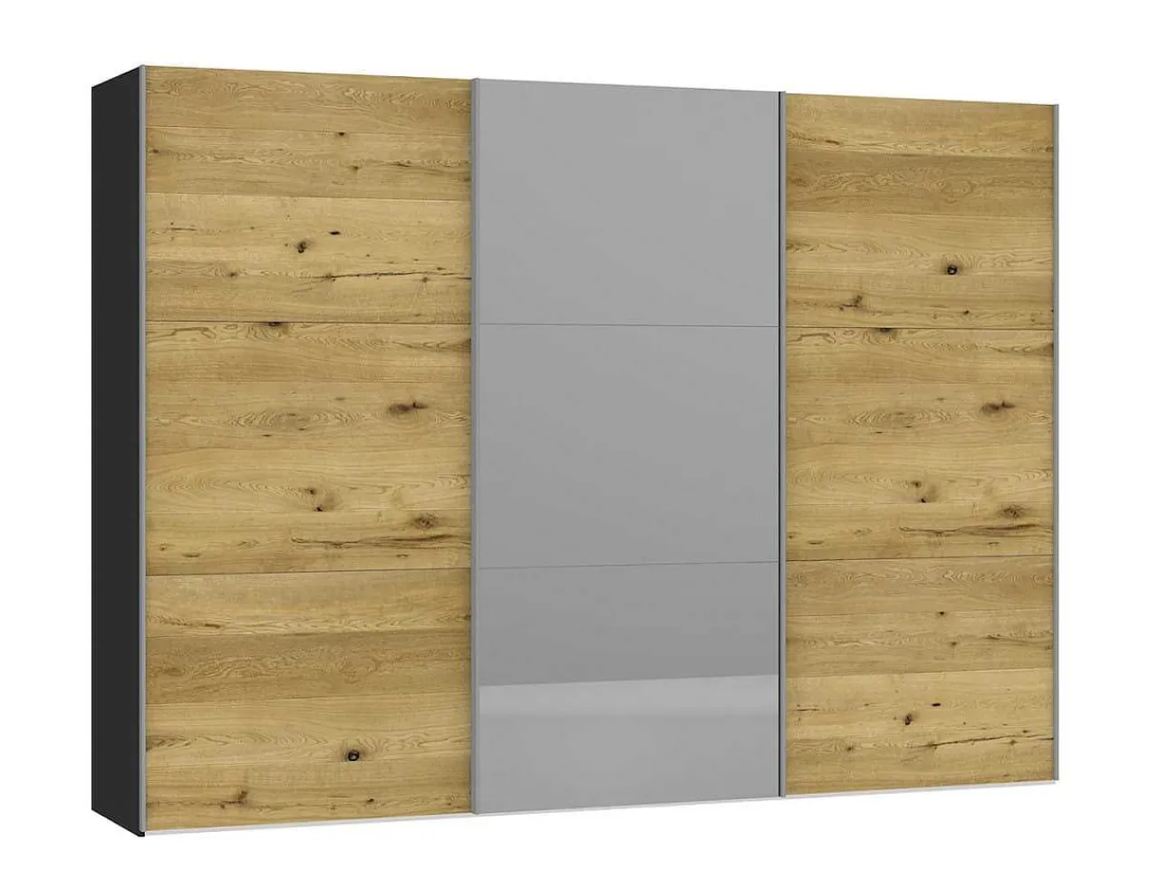 Jutzler Slideline Schwebetu Renschrank 3-Tu Rig 303X220> Kleiderschränke