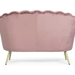 mutoni lifestyle Sofa Giliola Antike Rosa 2 Platzer 130X83> Stoffsofas