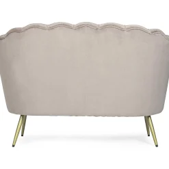 mutoni lifestyle Sofa Giliola Hellgrau 2 Platzer 130X83><noscript><img width=