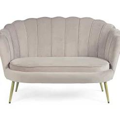 mutoni lifestyle Sofa Giliola Hellgrau 2 Platzer 130X83><noscript><img width=
