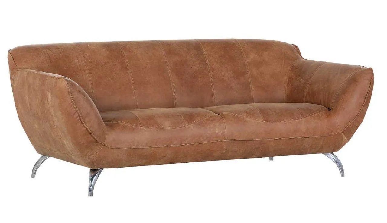 mutoni prime Sofa Liverpool 205 Braun> Ledersofas