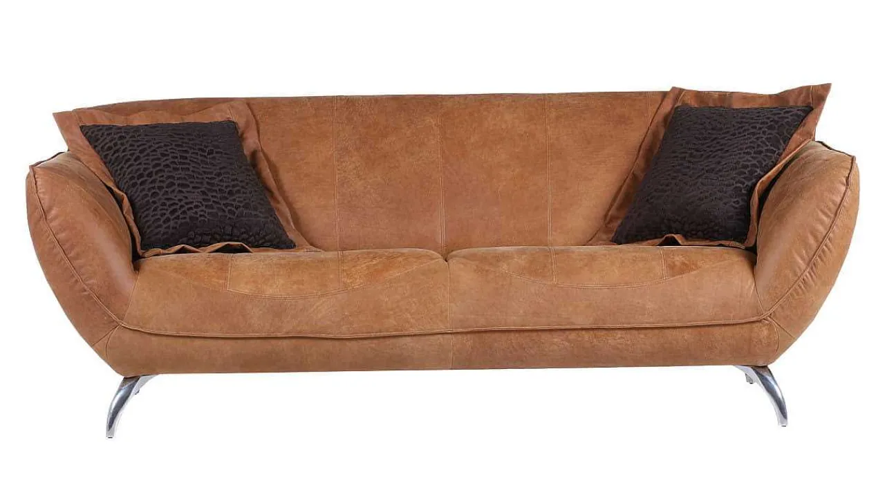 mutoni prime Sofa Liverpool 205 Braun> Ledersofas
