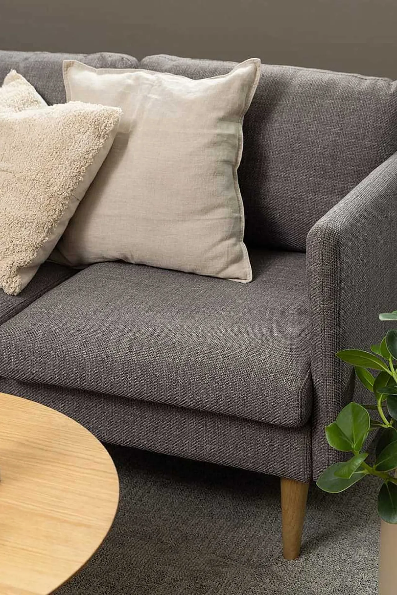 mutoni scandi Sofa Maisie Graubraun 201> Ecksofas