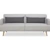 mutoni casual Sofa Orvanto Hellgrau 214> Bettsofas