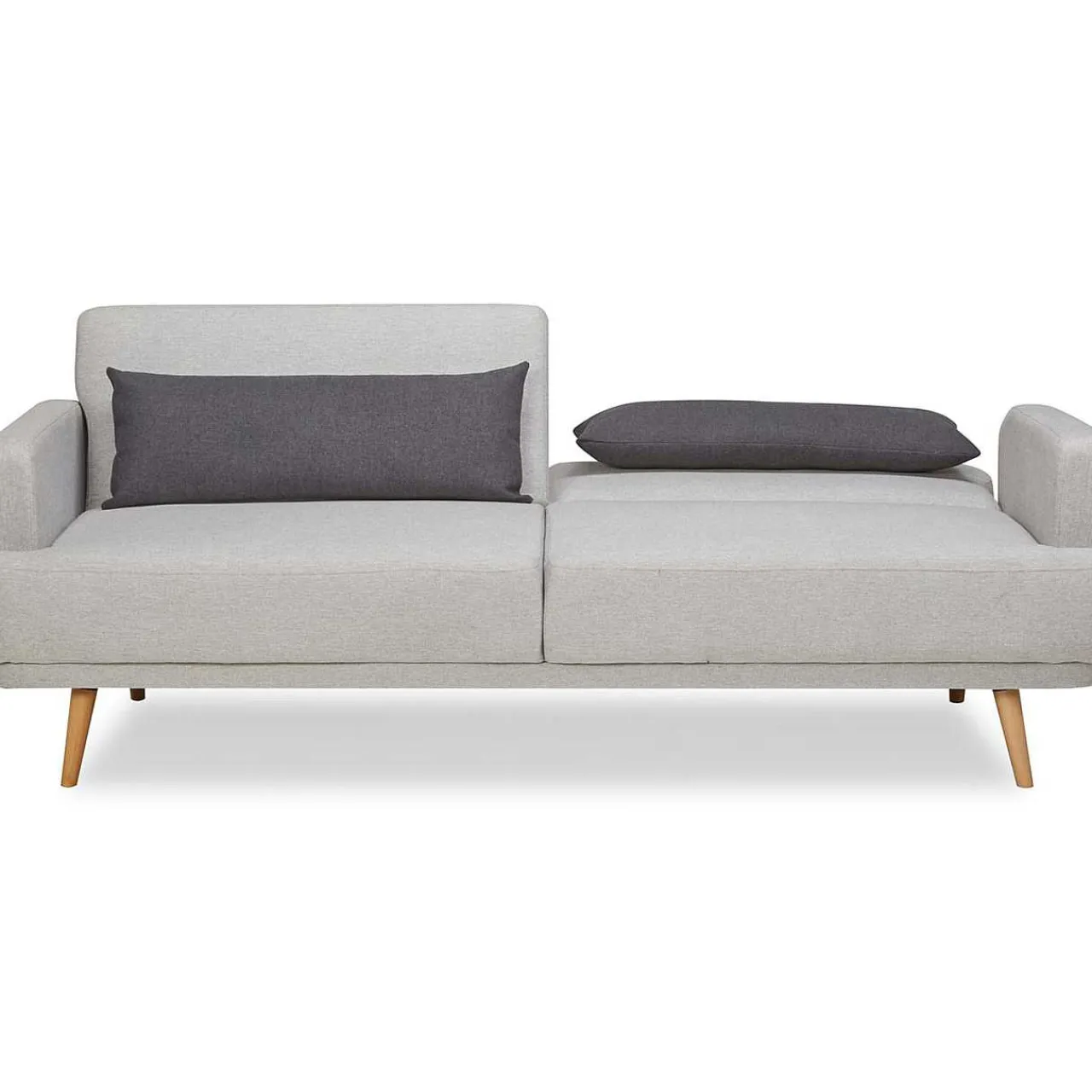 mutoni casual Sofa Orvanto Hellgrau 214> Bettsofas