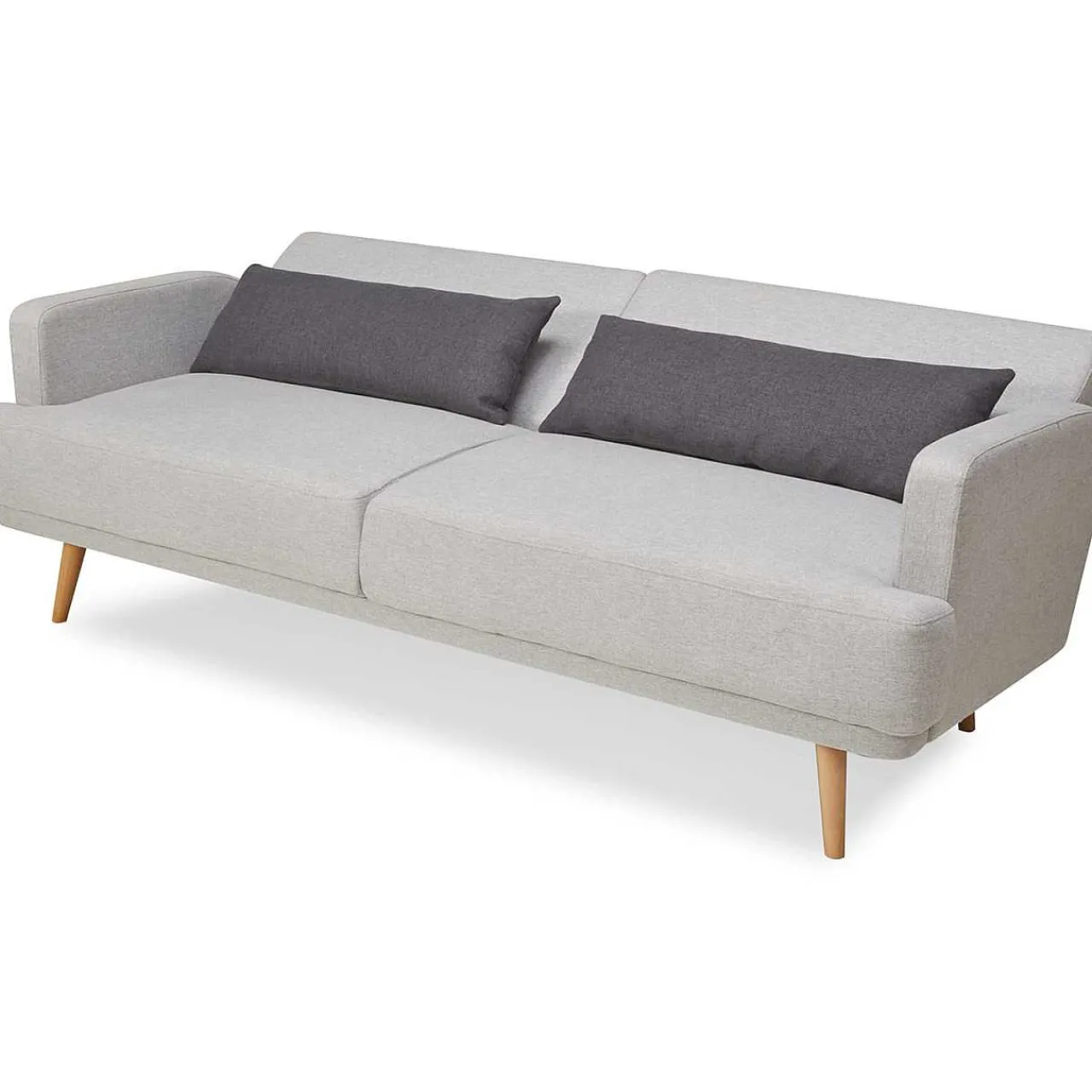mutoni casual Sofa Orvanto Hellgrau 214> Bettsofas