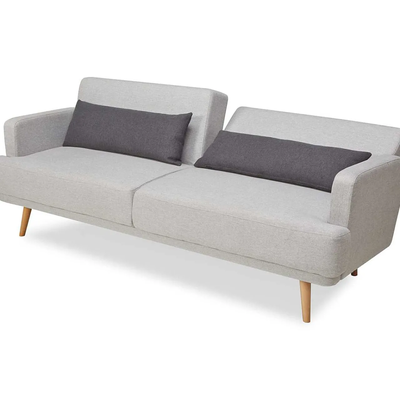 mutoni casual Sofa Orvanto Hellgrau 214> Bettsofas