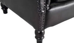 mutoni inspiration Sofa Rindsleder Schwarz 220><noscript><img width=