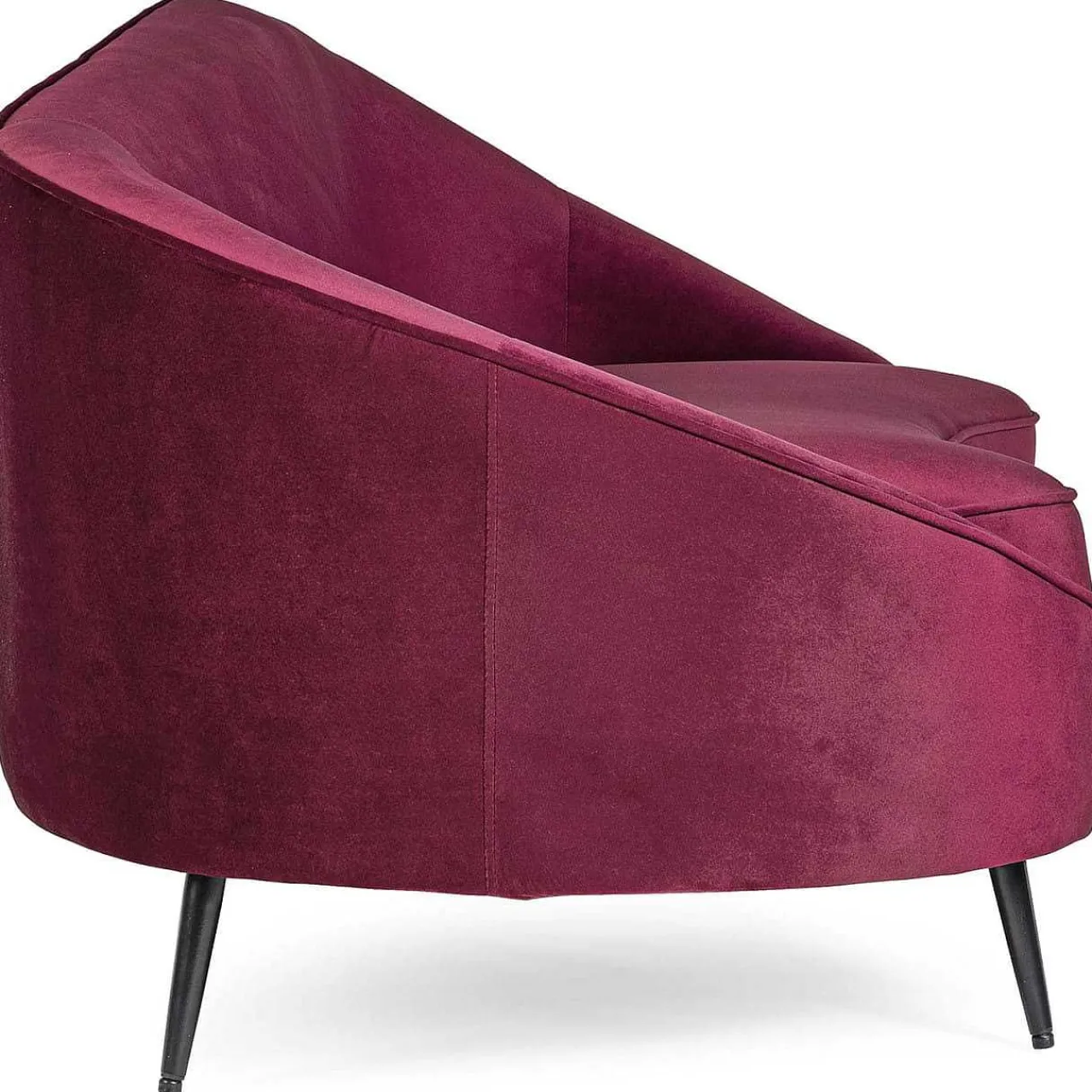 mutoni lifestyle Sofa Seraphin Wine 2 Platzer 183X80> Stoffsofas