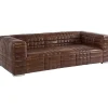 KARE Design Sofa Square Dance> Ledersofas