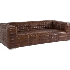 KARE Design Sofa Square Dance> Ledersofas