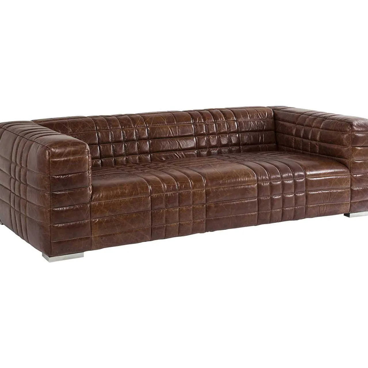 KARE Design Sofa Square Dance> Ledersofas