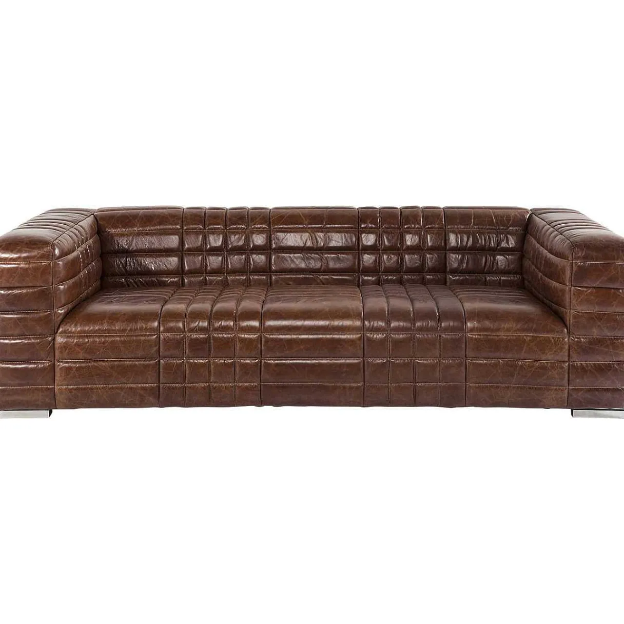 KARE Design Sofa Square Dance> Ledersofas
