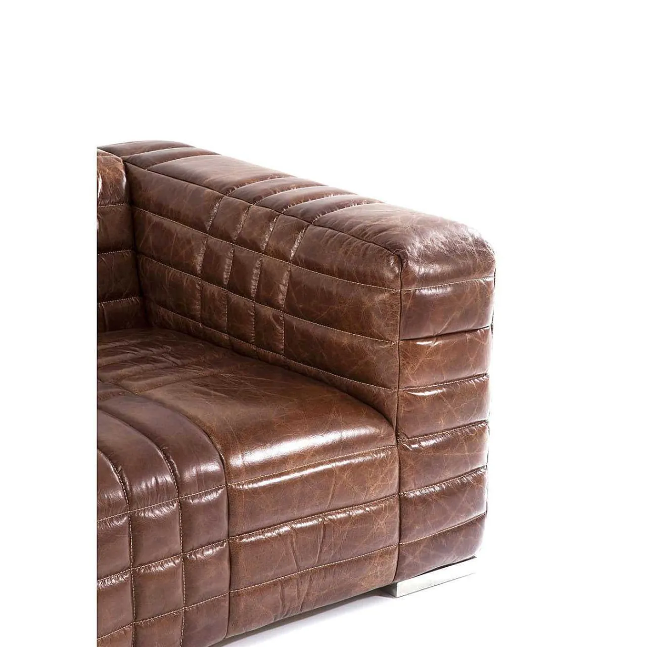 KARE Design Sofa Square Dance> Ledersofas