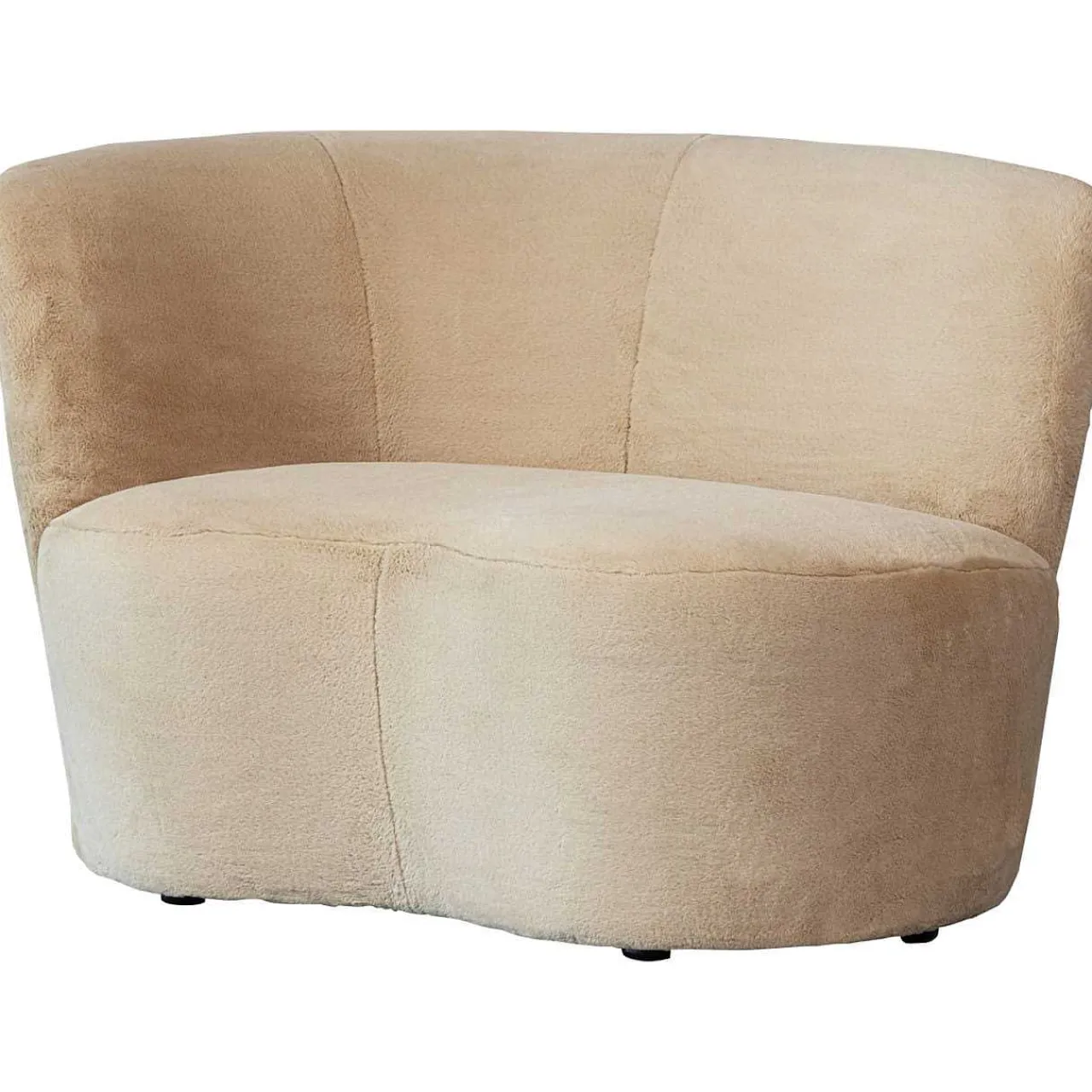 mutoni living Sofa Stone Links Webstoff Natur 112> Sofas
