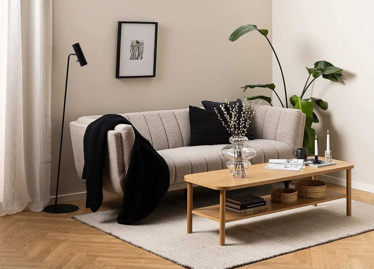 mutoni scandi Sofa Tanper Beige 218> Stoffsofas