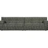 mutoni living Sofa Timor 4-Sitzer Warmgrun Melange 297> Sofas