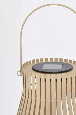 mutoni lifestyle Solarlaterne Estel Beige Rund> Laternen