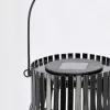 mutoni lifestyle Solarlaterne Estel Schwarz Rund> Laternen