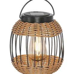 mutoni lifestyle Solarlaterne Kalyan Natur Rund><noscript><img width=