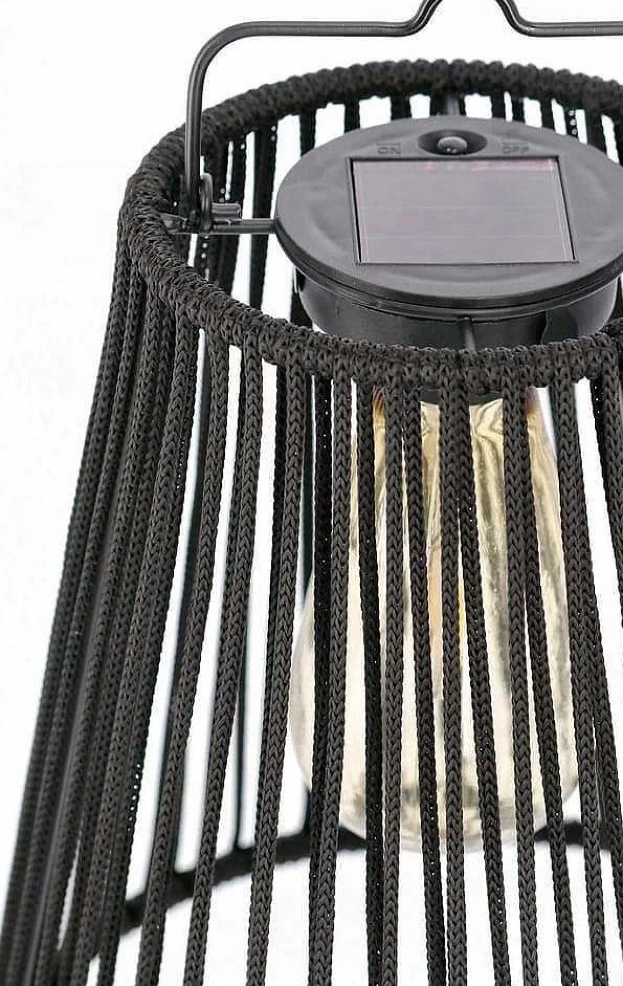 mutoni lifestyle Solarlaterne Nikhita Schwarz Rund> Laternen