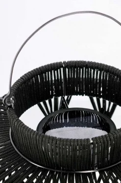 mutoni lifestyle Solarlaterne Nikhita Schwarz Rund 28> Laternen
