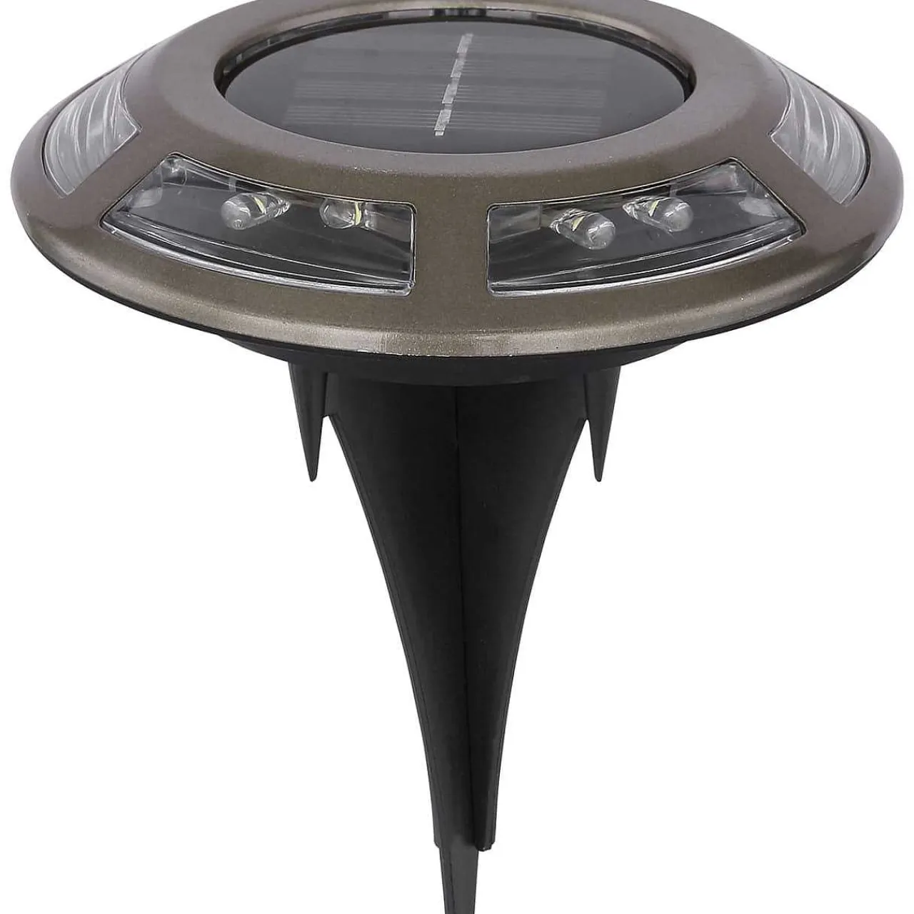 mutoni light Solarleuchte Edelstahl Kupferfarben 12Xled> Solarleuchten