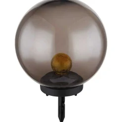 mutoni light Solarleuchte Glas Kunststoff Schwarz Amber Led><noscript><img width=