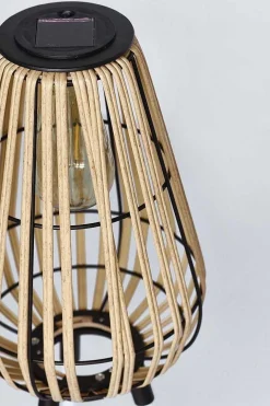 mutoni lifestyle Solarleuchte Kiki Dreifuss Weiss Rund 20> Laternen