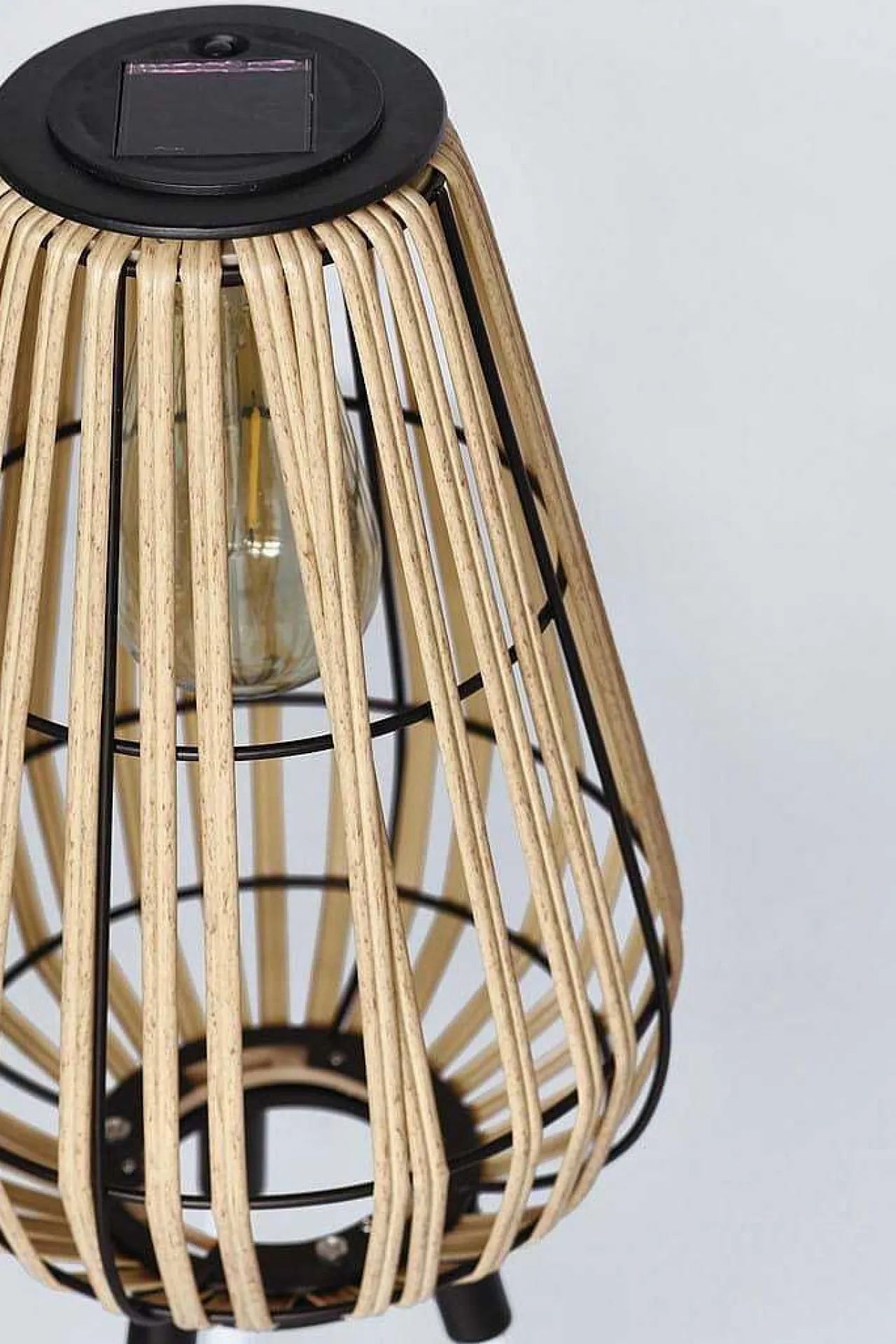 mutoni lifestyle Solarleuchte Kiki Dreifuss Weiss Rund 20> Laternen