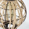 mutoni lifestyle Solarleuchte Kiki Dreifuss Schwarz Rund 22> Laternen