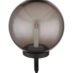 mutoni light Solarleuchte Kunststoff Schwarz Led Rauch Schwarz> Solarleuchten