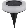 mutoni light Solarleuchte Kunststoff Schwarz 8Xled Opal Schwarz> Solarleuchten