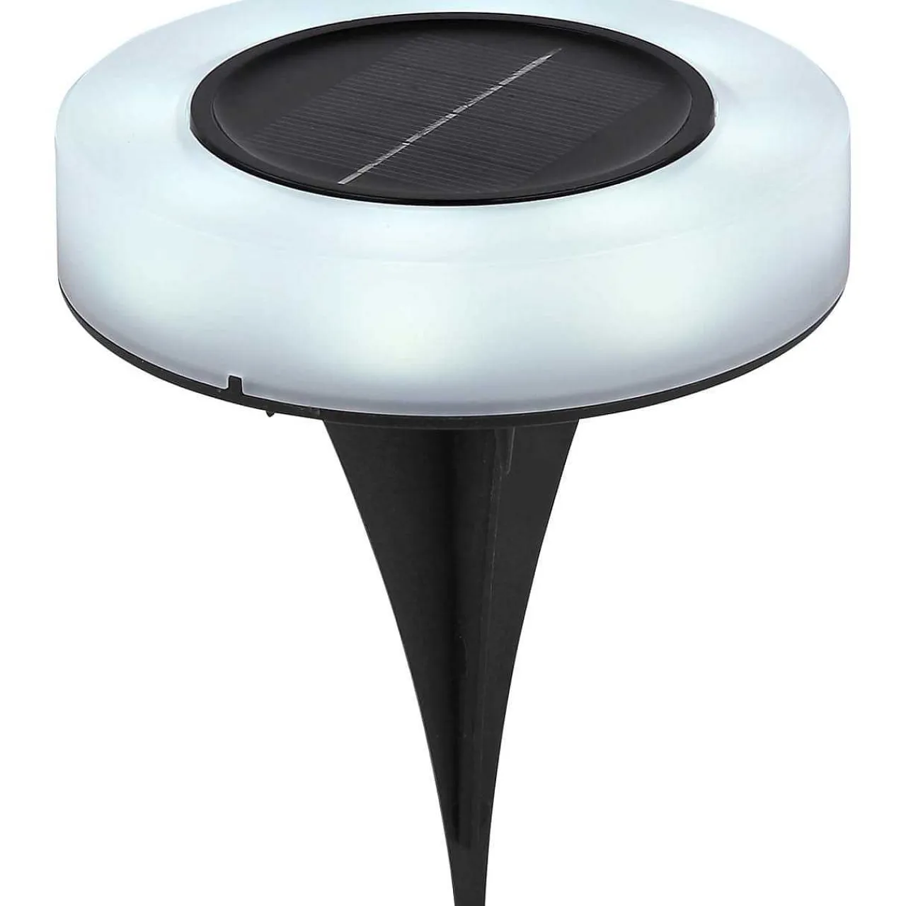 mutoni light Solarleuchte Kunststoff Schwarz 8Xled Opal Schwarz> Solarleuchten