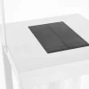mutoni lifestyle Solarleuchte Led Weiss 17X17X38> Solarleuchten
