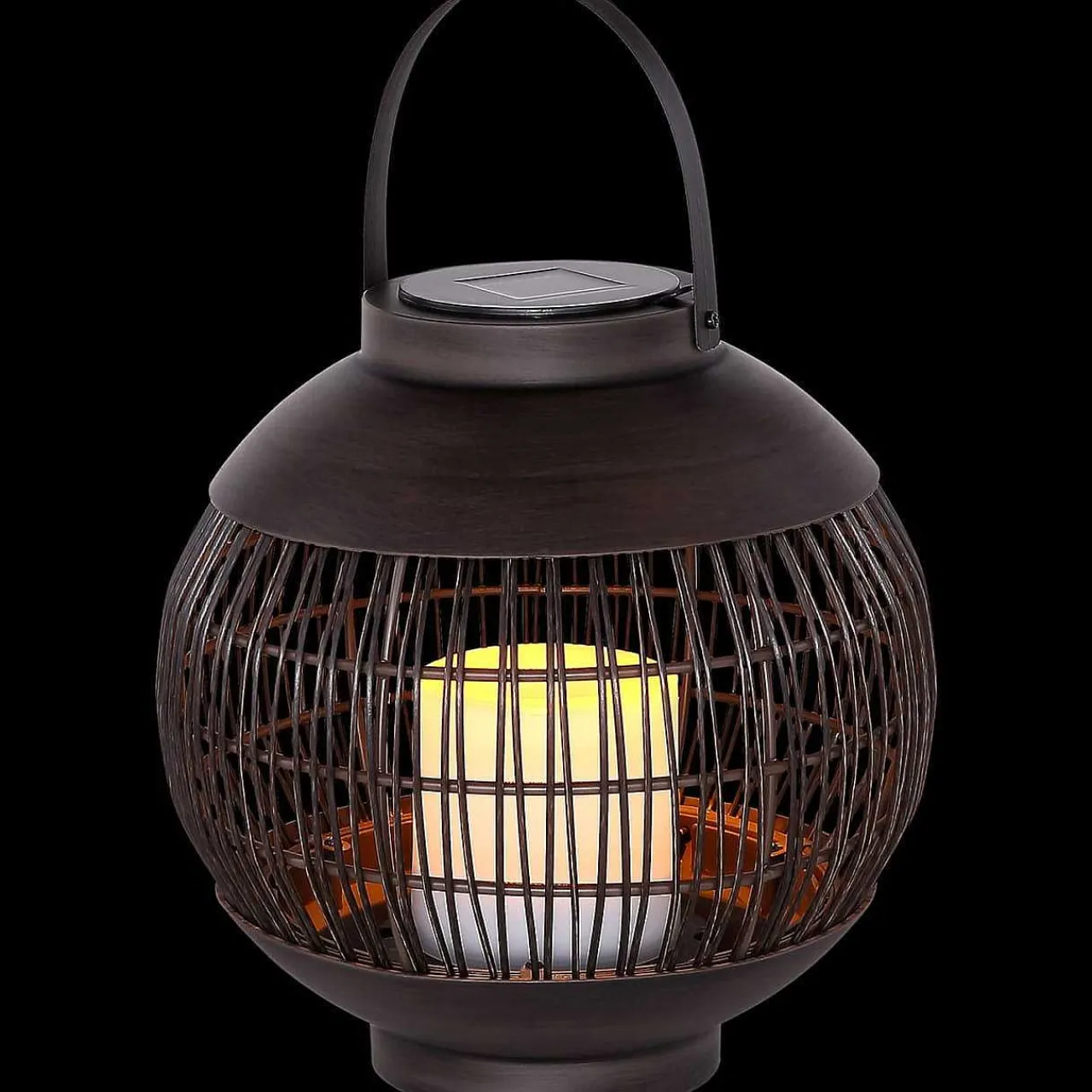 mutoni light Solarleuchte Solar Metall Schwarz Led> Solarleuchten