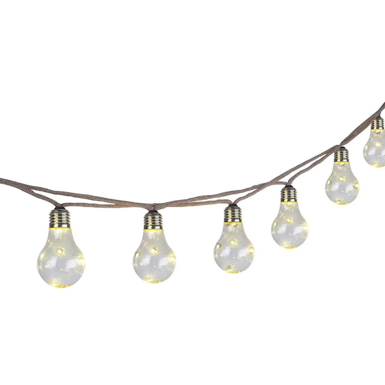 mutoni light Solar-Lichterkette Kunststoff Amber 50Xled> Lichterketten