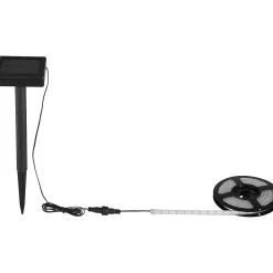 mutoni light Solar-Lichterkette Kunststoff Schwarz 60Xled> Lichterketten