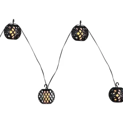 mutoni light Solar-Lichterkette Kunststoff Schwarz 98Xled> Lichterketten