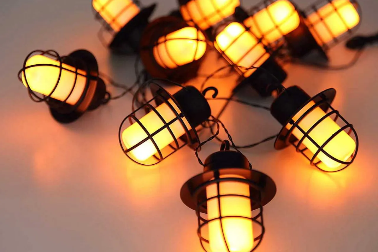mutoni light Solar-Lichterkette Kunststoff Schwarz 100Xled> Lichterketten