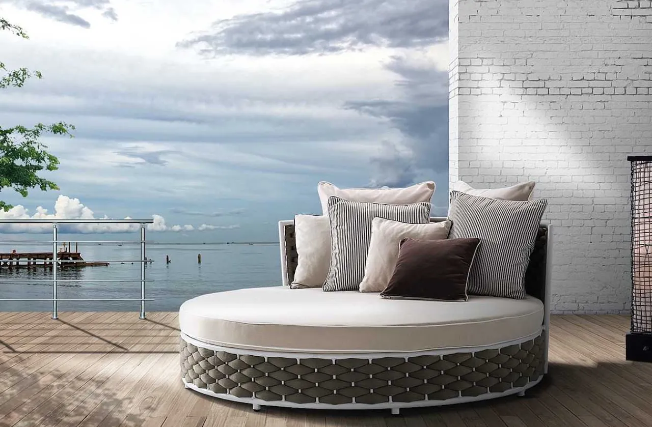 mutoni ethnic Sonneninsel Daybed Manhattan Grey> Daybeds Und Sonneninseln
