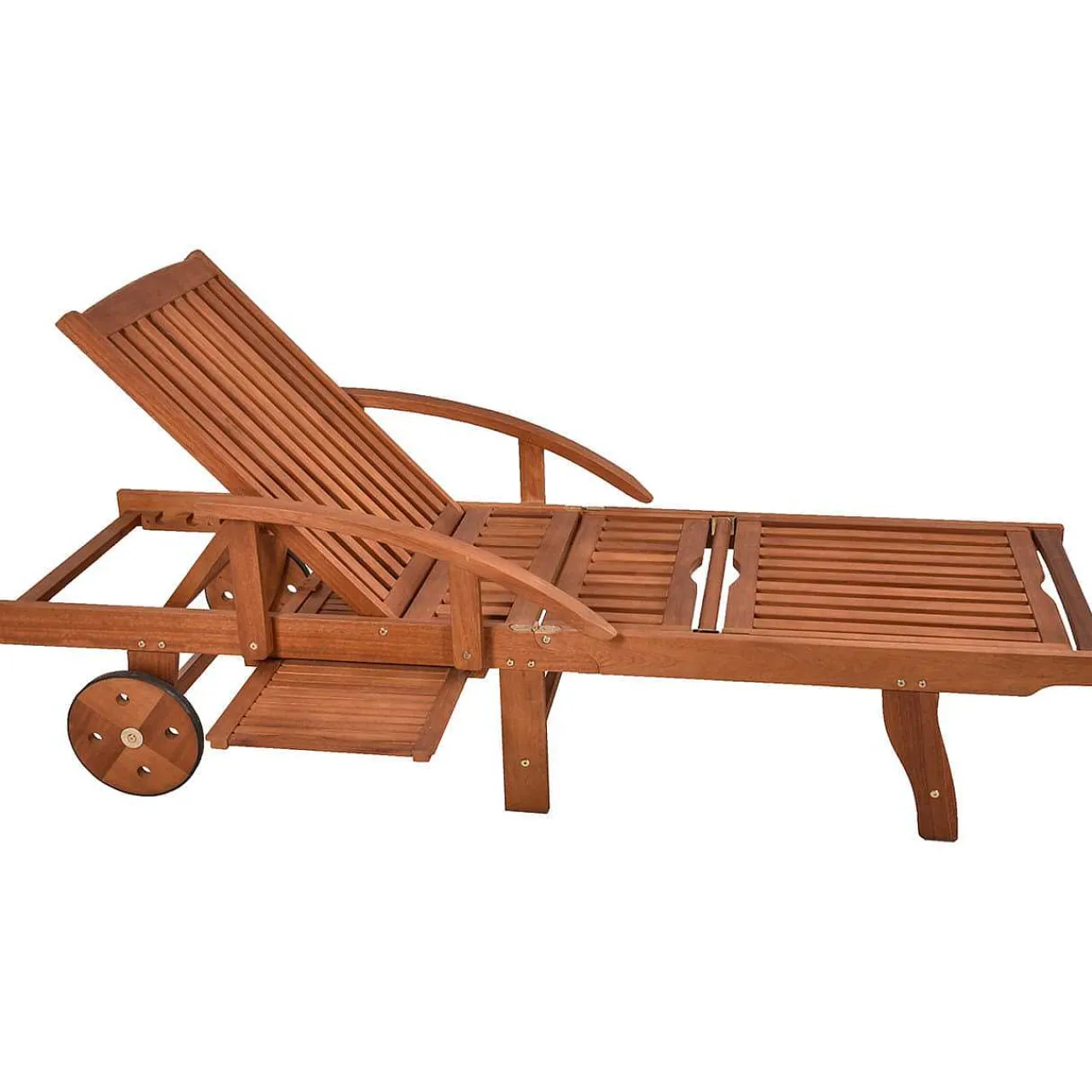 mutoni pleasure Sonnenliege Beverly Hills Eukalyptus Braun> Gartenliegen