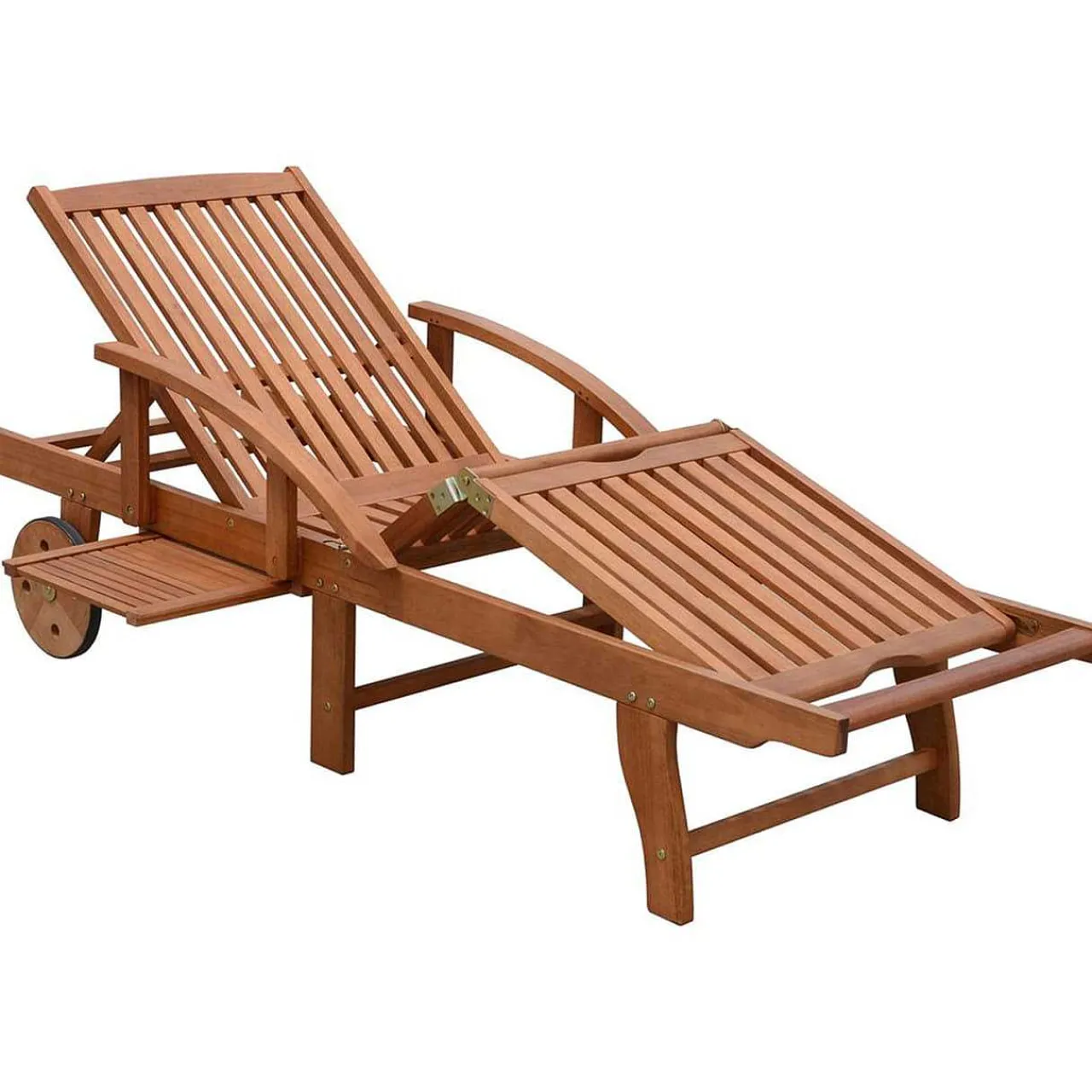 mutoni pleasure Sonnenliege Beverly Hills Eukalyptus Braun> Gartenliegen