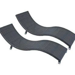 mutoni pleasure Sonnenliege Caracas Coffee Creme (2-Er Set)><noscript><img width=